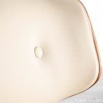 Lombardi Walnut Cream Faux Leather Mid-Century Modern Adjustable Barstool 16 Lombardi Walnut Cream Faux Leather Mid-Century Modern Adjustable Barstool