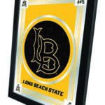 Long Beach State University 17x22 Logo Wall Mirror