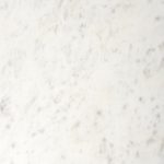 Lorlei 20.0L x 20.0W x 23.8H White Marble Top W/ Gray Iron Legs End and Side Table