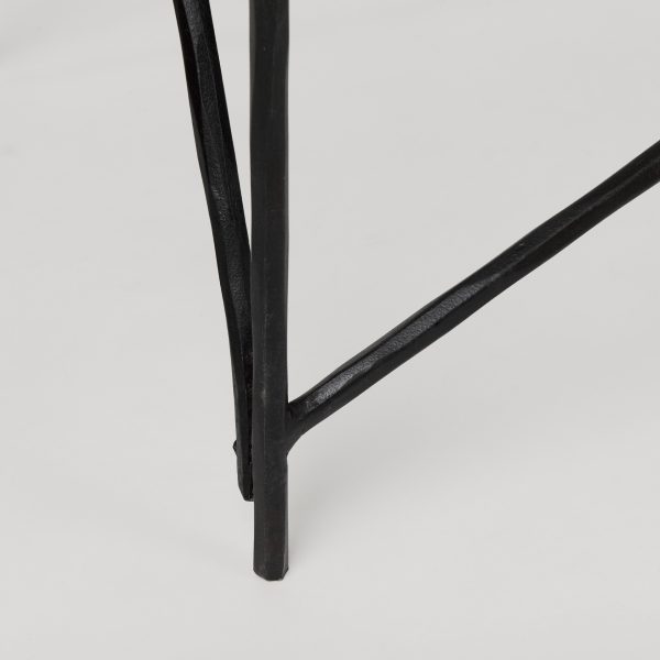 Lorlei Marble Top w Gray Iron Base Console Table 8