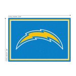 Los Angeles Chargers 3x4 Spirit Area Rug USA Made