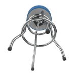 Los Angeles Chargers Chrome Logo Commercial Bar Stool