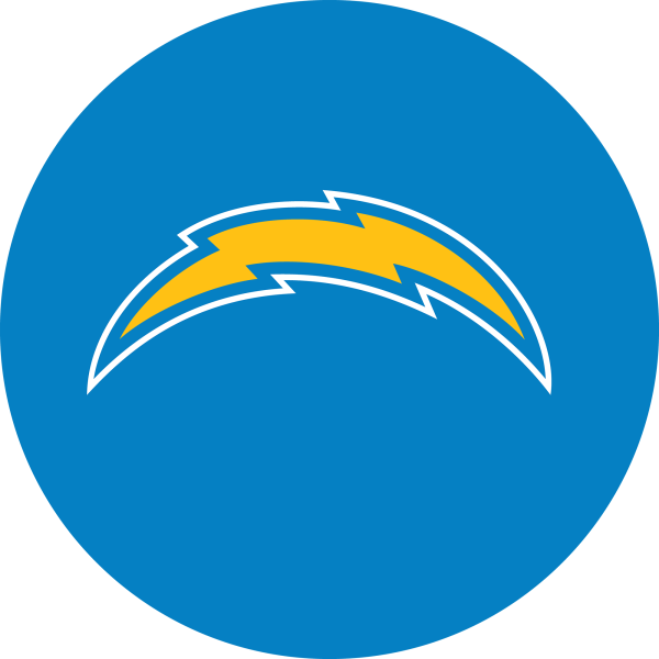 Los Angeles Chargers Chrome Logo Commercial Bar Stool 6