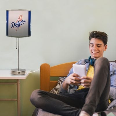 Los Angeles Dodgers USB Charging Chrome Lamp
