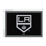 Los Angeles Kings 3x4 Area Rug 8 Los Angeles Kings 3x4 Area Rug