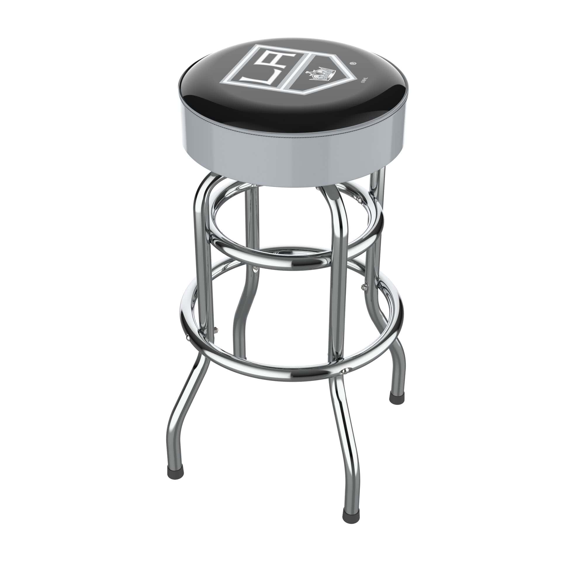 Los Angeles Kings Chrome Bar Stool 4 Los Angeles Kings Chrome Bar Stool - Image 4