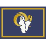 Los Angeles Rams 3x4 Spirit Area Rug USA Made