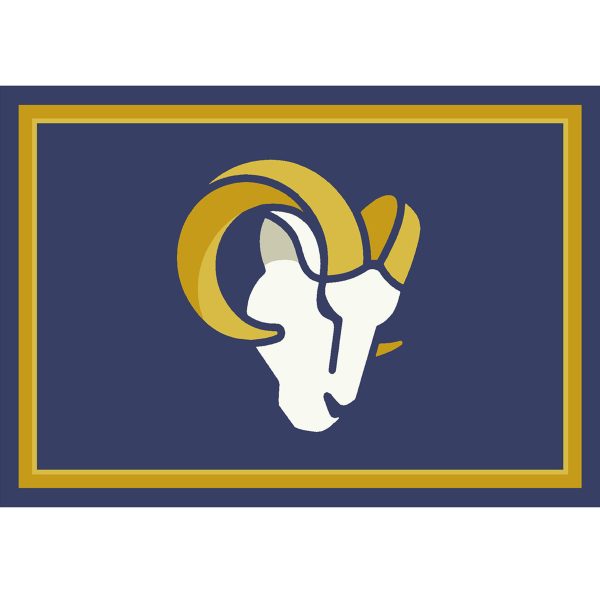 Los Angeles Rams 3x4 Spirit Area Rug USA Made 1