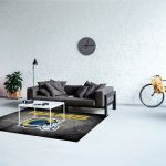 Los Angeles Rams 4x6 Distressed Area Rug Officially Licensed NFL
