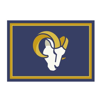 Los Angeles Rams 4x6 Spirit Rug Officially Licensed NFL