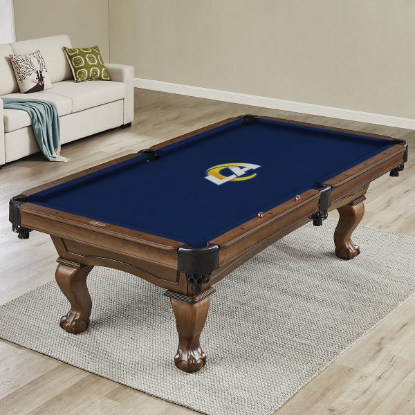 Los Angeles Rams 8 ft Anti Friction Polyester Billiard Cloth