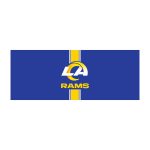 Los Angeles Rams Chrome USB Charging Station Lamp