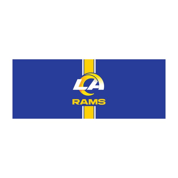 Los Angeles Rams Chrome USB Charging Station Lamp 2