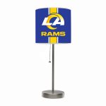 Los Angeles Rams Chrome USB Charging Station Lamp