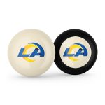 Los Angeles Rams Grade A Polyester Logo Cue Ball & 8 Ball 4 Los Angeles Rams Grade A Polyester Logo Cue Ball & 8 Ball