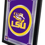 Louisiana State University 17x22 Logo Wall Mirror