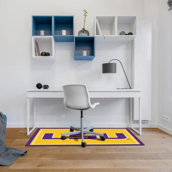Louisiana State University 3x4 Area Rug 1
