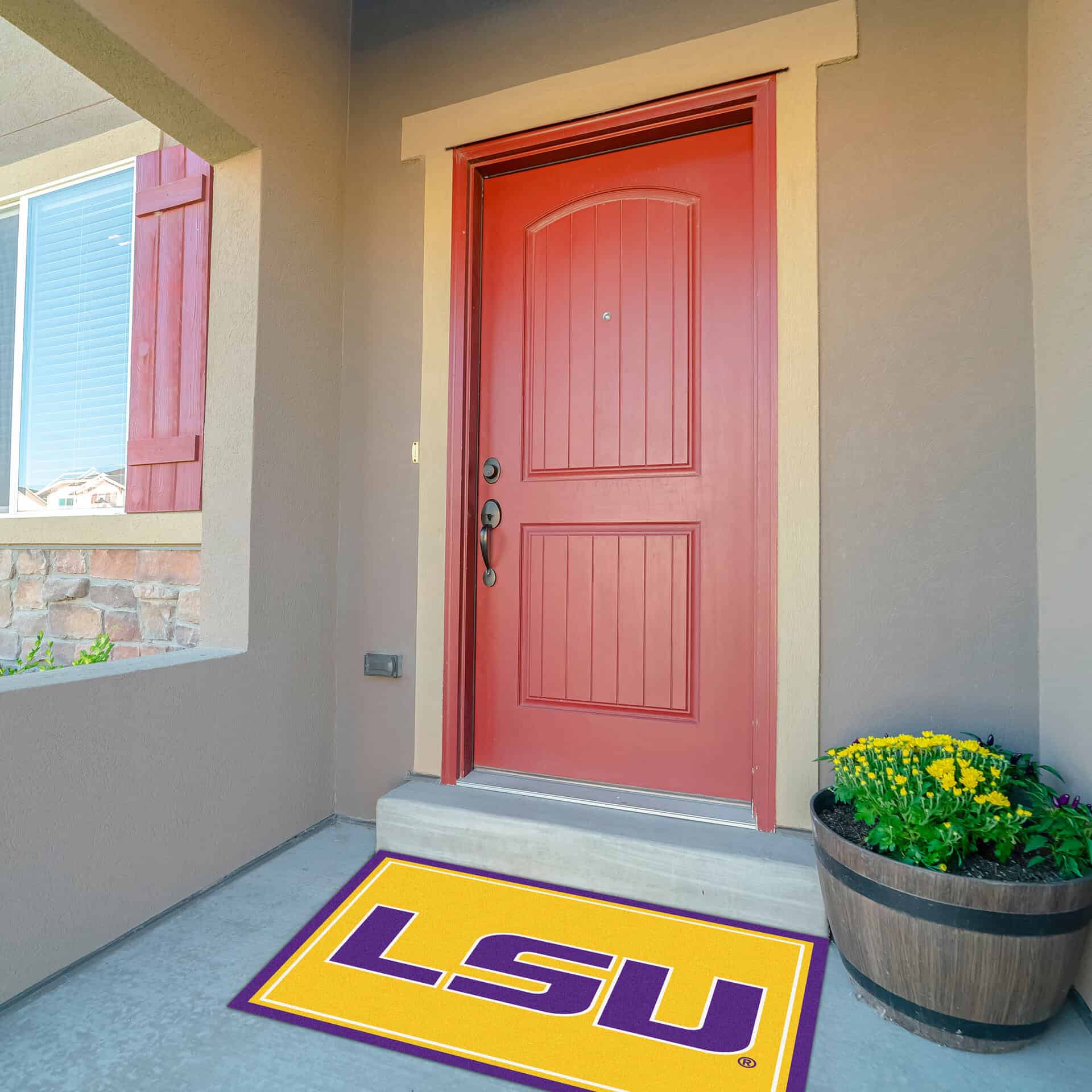 Louisiana State University 3x4 Area Rug 4 Louisiana State University 3x4 Area Rug - Image 4