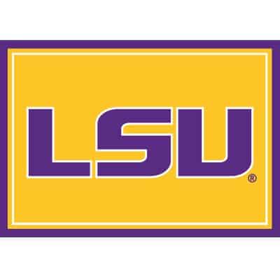 Louisiana State University 3x4 Area Rug