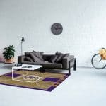 Louisiana State University 4x6 Courtside Rug 3 Louisiana State University 4x6 Courtside Rug