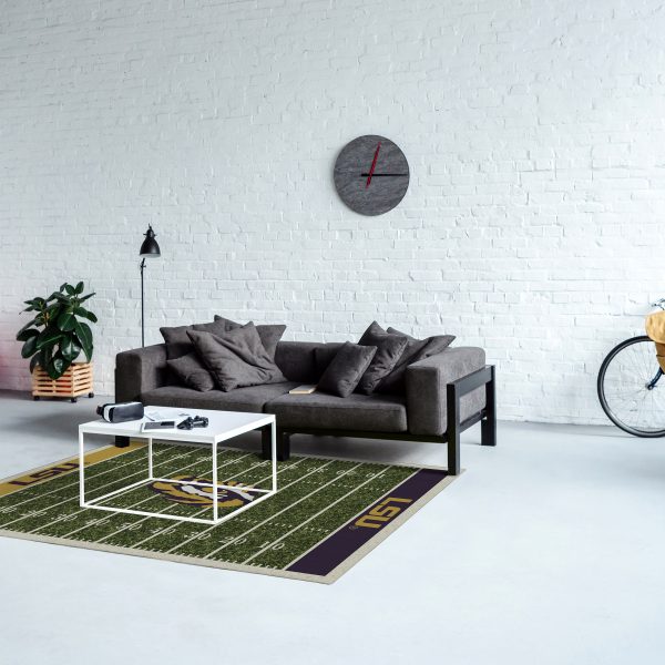Louisiana State University 4x6 Homefield Rug