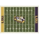 Louisiana State University 6x8 Homefield Rug 4 Louisiana State University 6x8 Homefield Rug