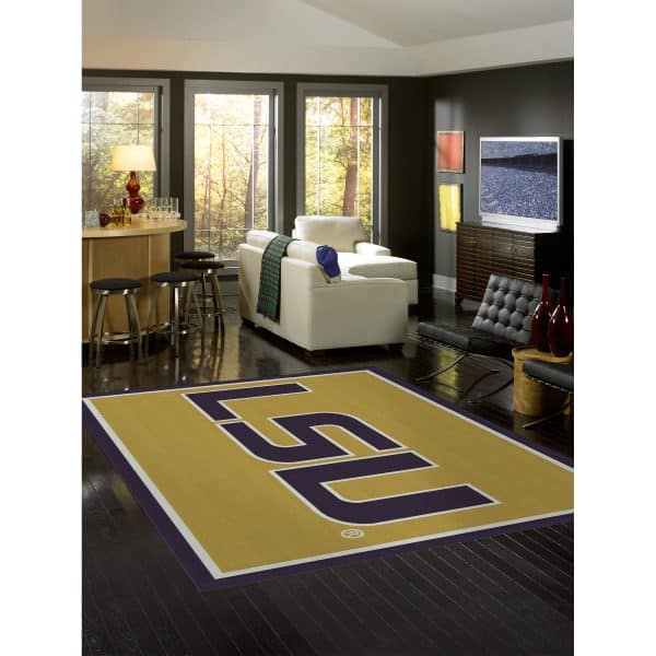 Louisiana State University 8x11 Spirit Rug 1