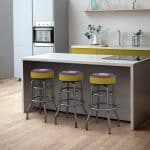 Louisiana State University Chrome Bar Stool 9 Louisiana State University Chrome Bar Stool