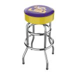 Louisiana State University Chrome Bar Stool 12 Louisiana State University Chrome Bar Stool