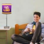 Louisiana State University Chrome Lamp 6 Louisiana State University Chrome Lamp