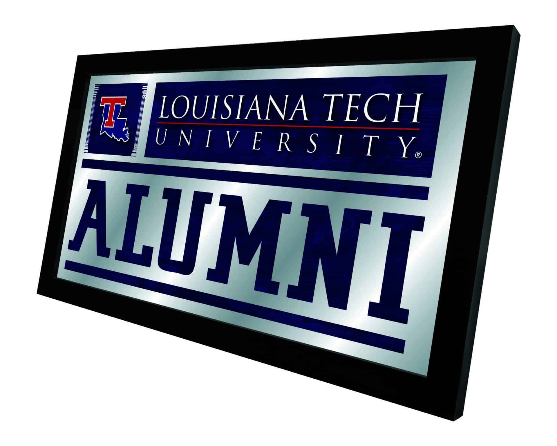 Louisiana Tech University 26x15 Alumni Wall Mirror 2 Louisiana Tech University 26x15 Alumni Wall Mirror - Image 2