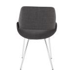 LumiSource Fabrico Charcoal Mid-Century Modern Chairs (Set of 2) 17 LumiSource Fabrico Charcoal Mid-Century Modern Chairs (Set of 2)