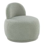 LumiSource Kimi Green Sherpa Contemporary Accent Chair 14 LumiSource Kimi Green Sherpa Contemporary Accent Chair
