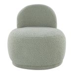 LumiSource Kimi Green Sherpa Contemporary Accent Chair 18 LumiSource Kimi Green Sherpa Contemporary Accent Chair