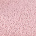 LumiSource Kimi Pink Sherpa Contemporary Accent Chair