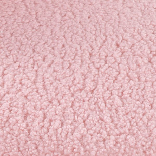 LumiSource Kimi Pink Sherpa Contemporary Accent Chair 10