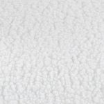 LumiSource Kimi White Sherpa Contemporary Accent Chair