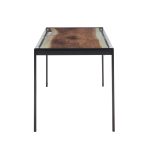 LumiSource Live Edge Black Steel Contemporary Dining Table 19 LumiSource Live Edge Black Steel Contemporary Dining Table