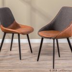 LumiSource Marche Contemporary Brown and Grey Chair (Set of 2) 15 LumiSource Marche Contemporary Brown and Grey Chair (Set of 2)
