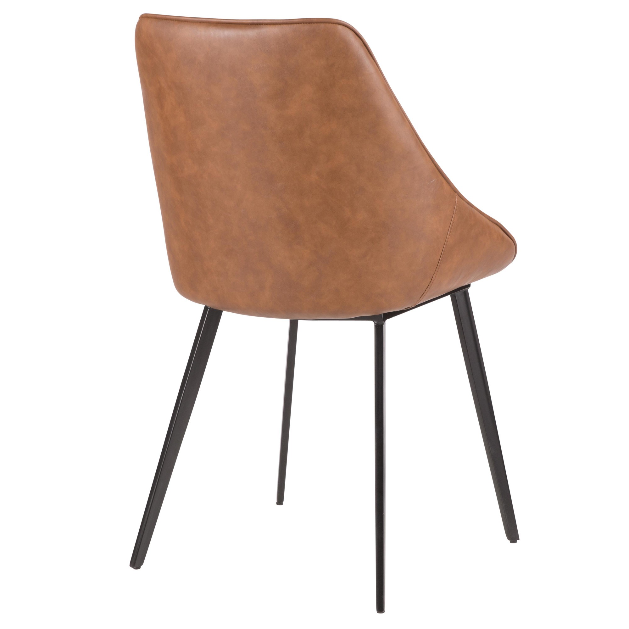 LumiSource Marche Contemporary Brown and Grey Chair (Set of 2) 8 LumiSource Marche Contemporary Brown and Grey Chair (Set of 2) - Image 8