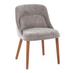LumiSource Rina Walnut and Grey Mid-Century Modern Chairs (Set of 2) 14 LumiSource Rina Walnut and Grey Mid-Century Modern Chairs (Set of 2)