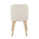 LumiSource Toriano Cream Fabric Mid-Century Dining Chairs (Set of 2) 17 LumiSource Toriano Cream Fabric Mid-Century Dining Chairs (Set of 2)