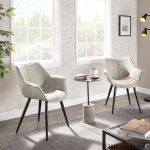 LumiSource Wrangler Light Grey Industrial Accent Chairs (Set of 2) 13 LumiSource Wrangler Light Grey Industrial Accent Chairs (Set of 2)