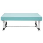 Luster Contemporary Light Blue Gloss Coffee Table with Drawer 15 Luster Contemporary Light Blue Gloss Coffee Table with Drawer