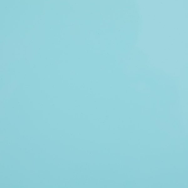 Luster Contemporary Light Blue Gloss Coffee Table with Drawer 8