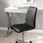 Luster Contemporary White Gloss Desk with Chrome Legs 13 Luster Contemporary White Gloss Desk with Chrome Legs