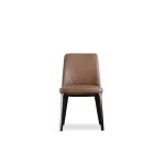 MAVEN Cacao Brown Leather Dining Chair 8 MAVEN Cacao Brown Leather Dining Chair