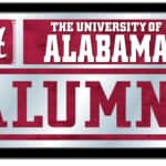 University of Alabama 26x15 Alumni Wall Mirror 4 University of Alabama 26x15 Alumni Wall Mirror