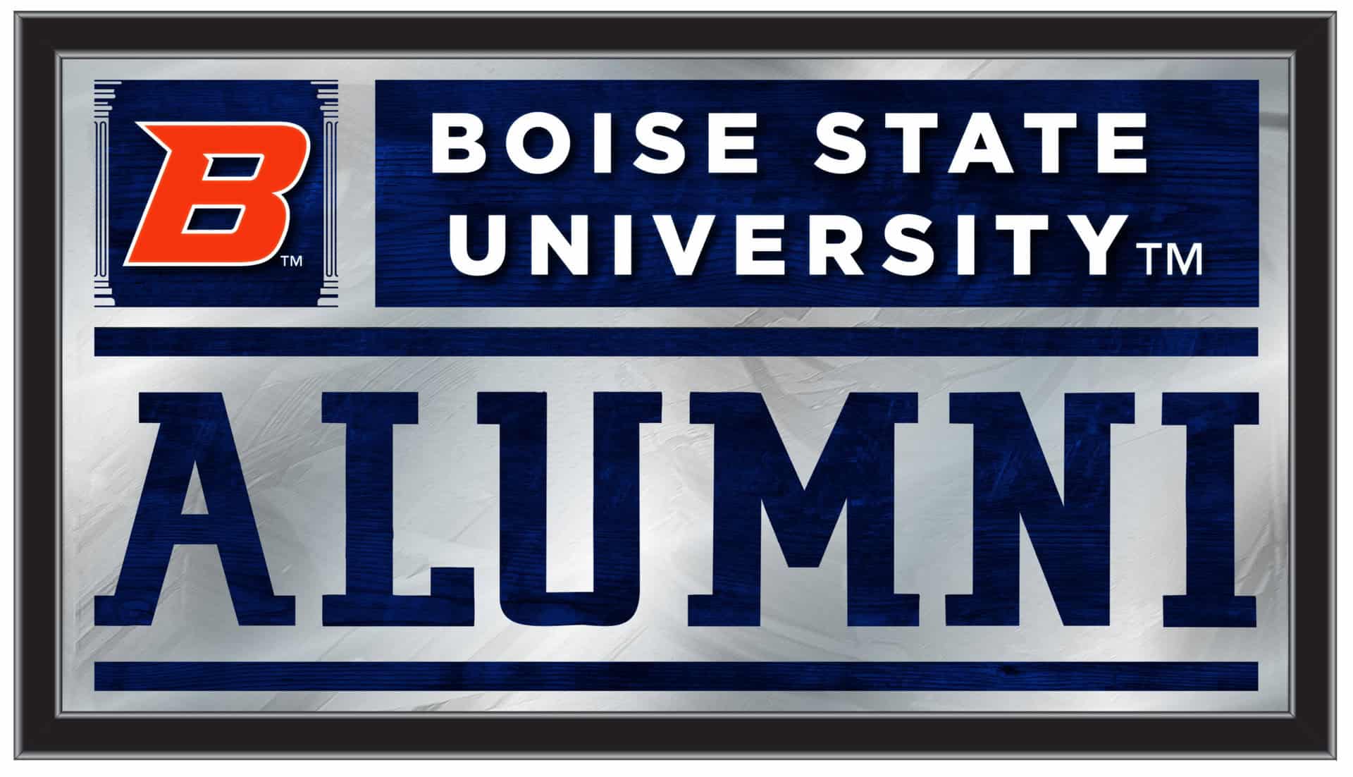 Boise State University 26x15 Alumni Wall Mirror 4 Boise State University 26x15 Alumni Wall Mirror
