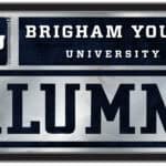 Brigham Young University 26x15 Alumni Wall Mirror 4 Brigham Young University 26x15 Alumni Wall Mirror